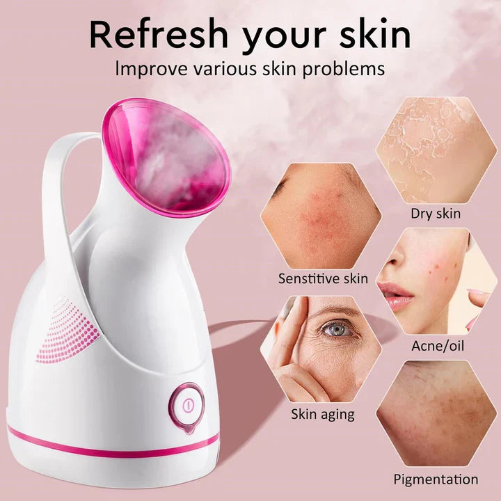 Nano-Ionic Facial Steamer | For Deep-Acting Skin Care
