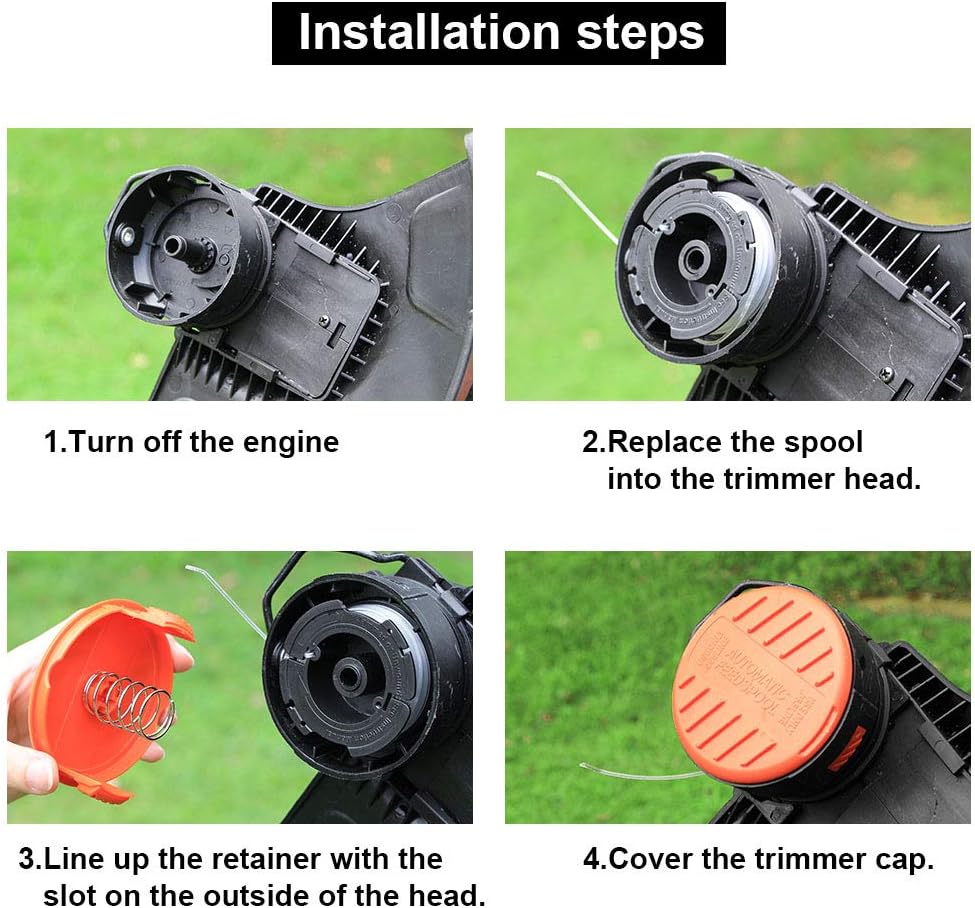 Spare Spool for Trimmer - Nylon Grass Cutting Line for Lawn Mowers and Trimmers