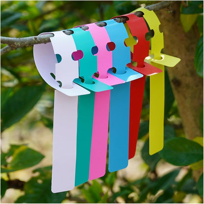 Reusable Plastic Plant Labels for Garden and Tree Marking