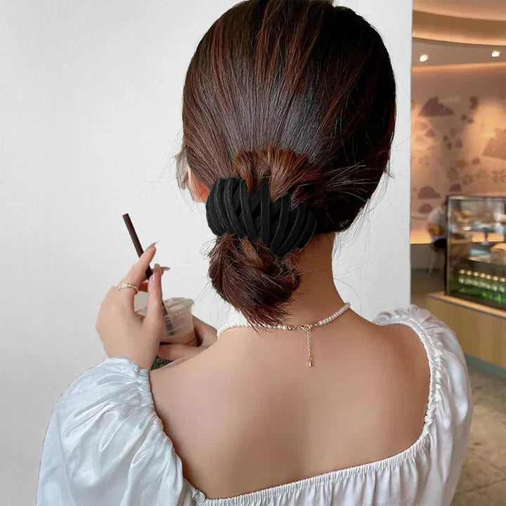 Stylish Bird's Nest Hair Clips – Set of 3
