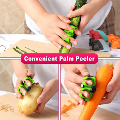 4 - Piece Finger Vegetable Peeler Set