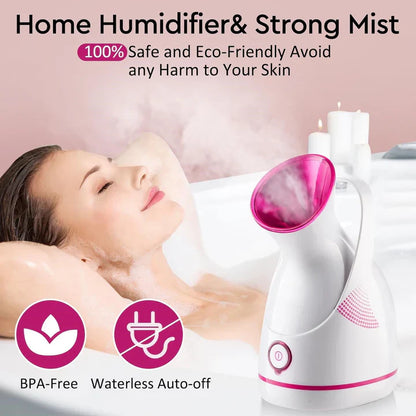 Nano-Ionic Facial Steamer | For Deep-Acting Skin Care