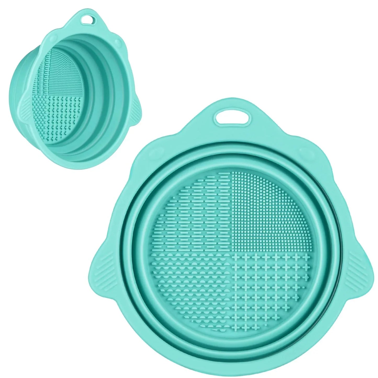 Foldable Silicone Brush Cleaning Bowl