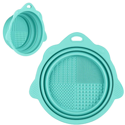 Foldable Silicone Brush Cleaning Bowl