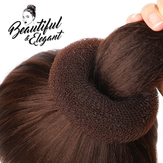 Donut Bun Helper Set – 7 Rings & Accessories