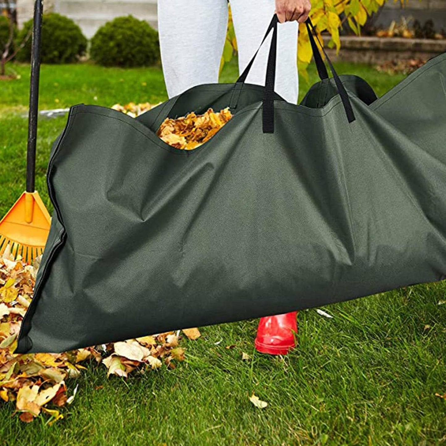 Foldable Garden Waste Bag - Robust Collection Bag for Leaves and Garden Waste