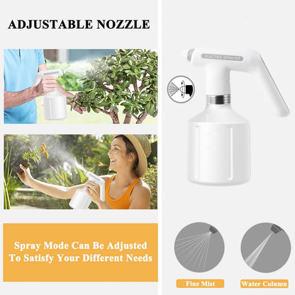 Electric Spray Bottle for Plants - Automatic Watering Can with Comfort Handle