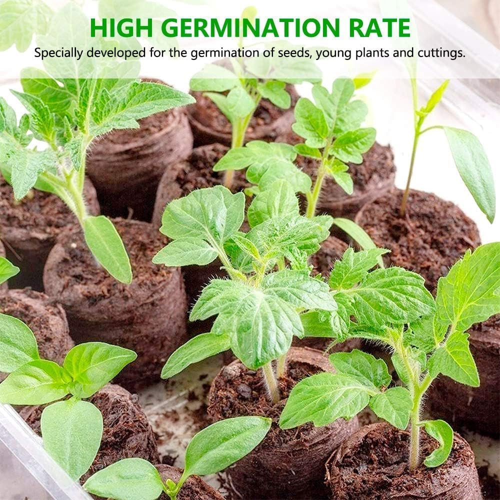 Coconut Fibre Peat Growing Pellets - Starter for Seed Planting