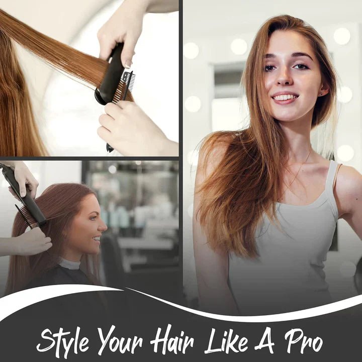 Smoothing Brush – Hot Air Comb for Effortless Hair Styling