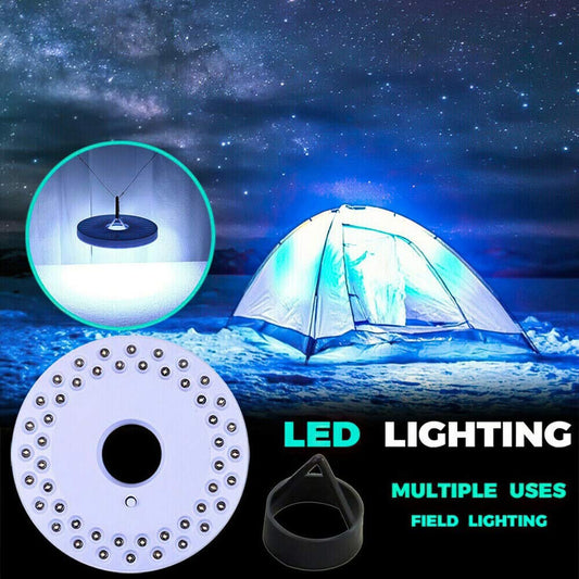 Solar Led Camping Lamp - Portable  Hanging Tent Lighting For Outdoor Activities