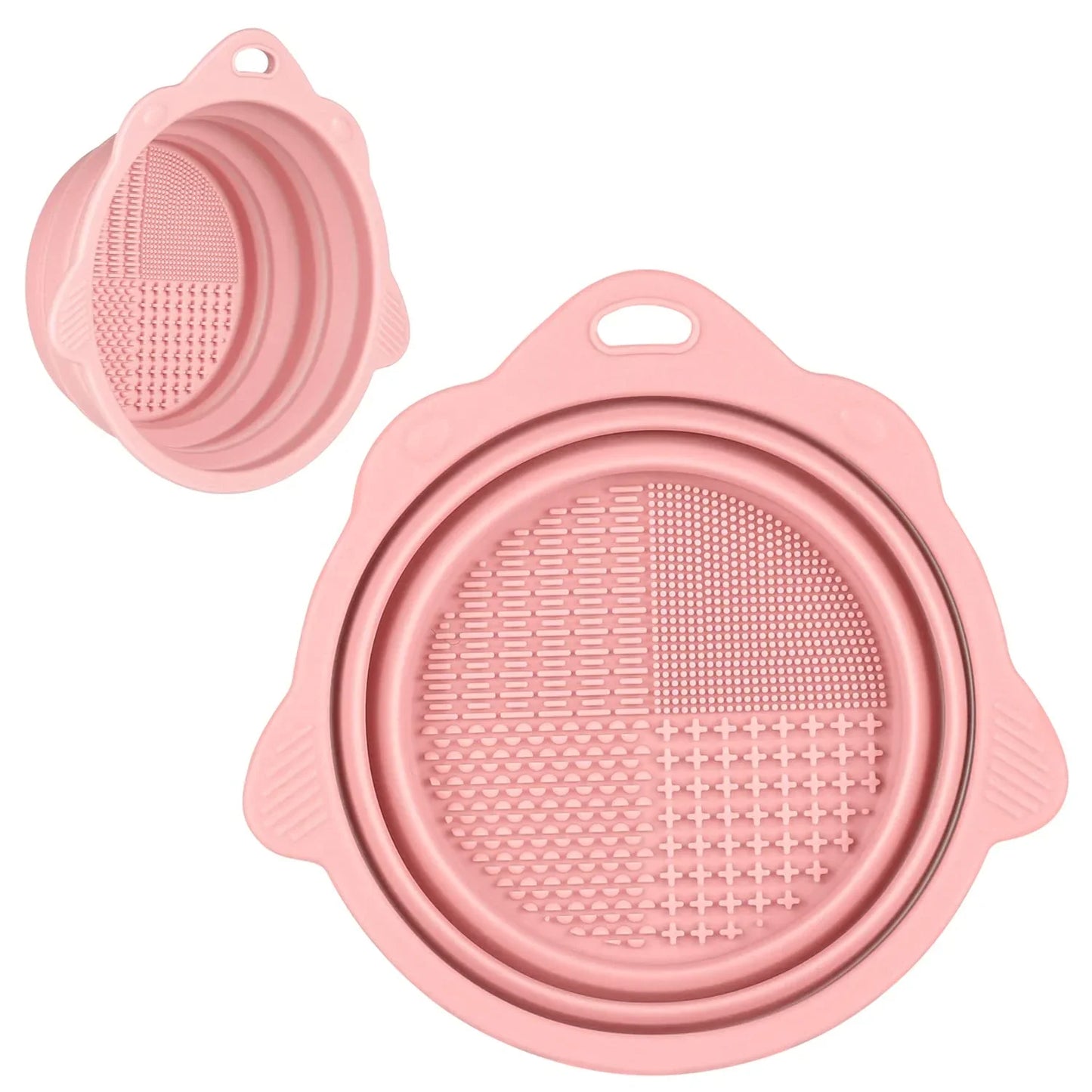 Foldable Silicone Brush Cleaning Bowl