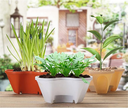 Stackable Plant Tower for Herbs and Vegetables - Vertical Garden Planters for Indoors and Outdoors