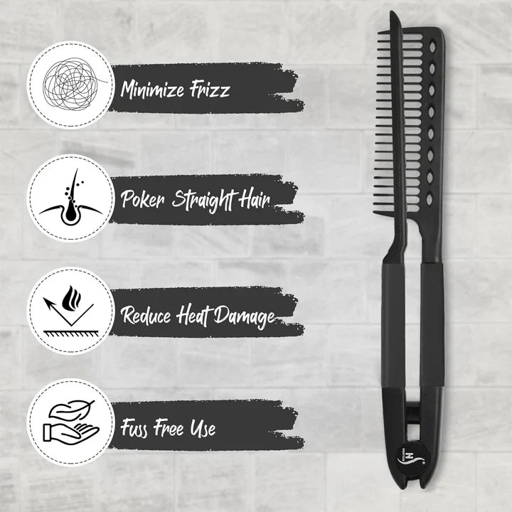 Smoothing Brush – Hot Air Comb for Effortless Hair Styling