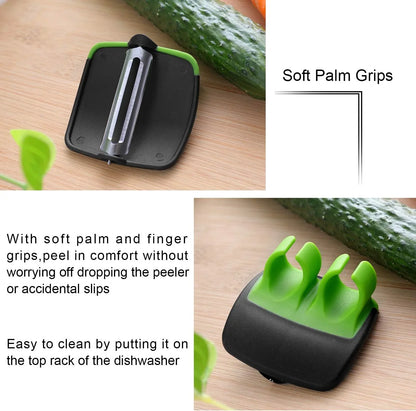 4 - Piece Finger Vegetable Peeler Set