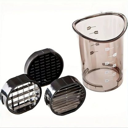 3 - In-1 Manual Vegetable Cutter and Chopper