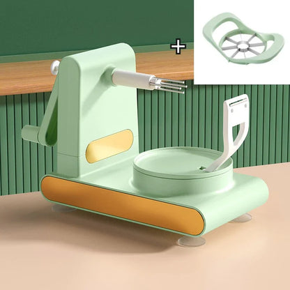 Simple Vegetable And Fruit Peeler With Hand Crank - For Effortless Peeling