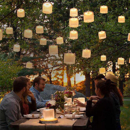 Solar - Powered Folding Garden Lamp - Portable Led Outdoor Lighting for Garden and Yard
