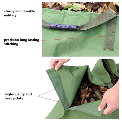 Foldable Garden Waste Bag - Robust Collection Bag for Leaves and Garden Waste