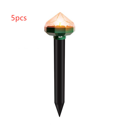 Solar - Powered Animal Repeller for Gardens and Yards - Environmentally Friendly Protection Against Mice and Rodents