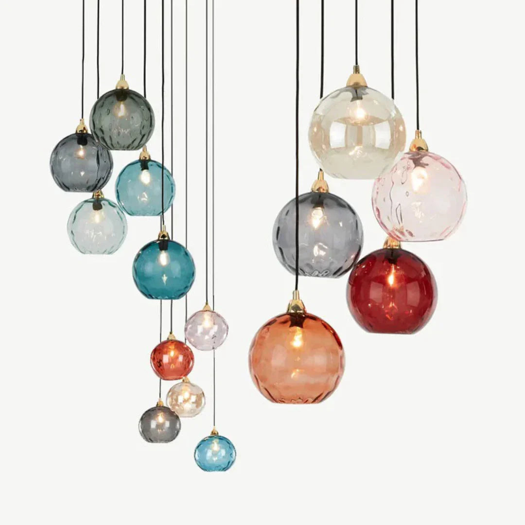 Elegant Triple Cluster Pendant Light