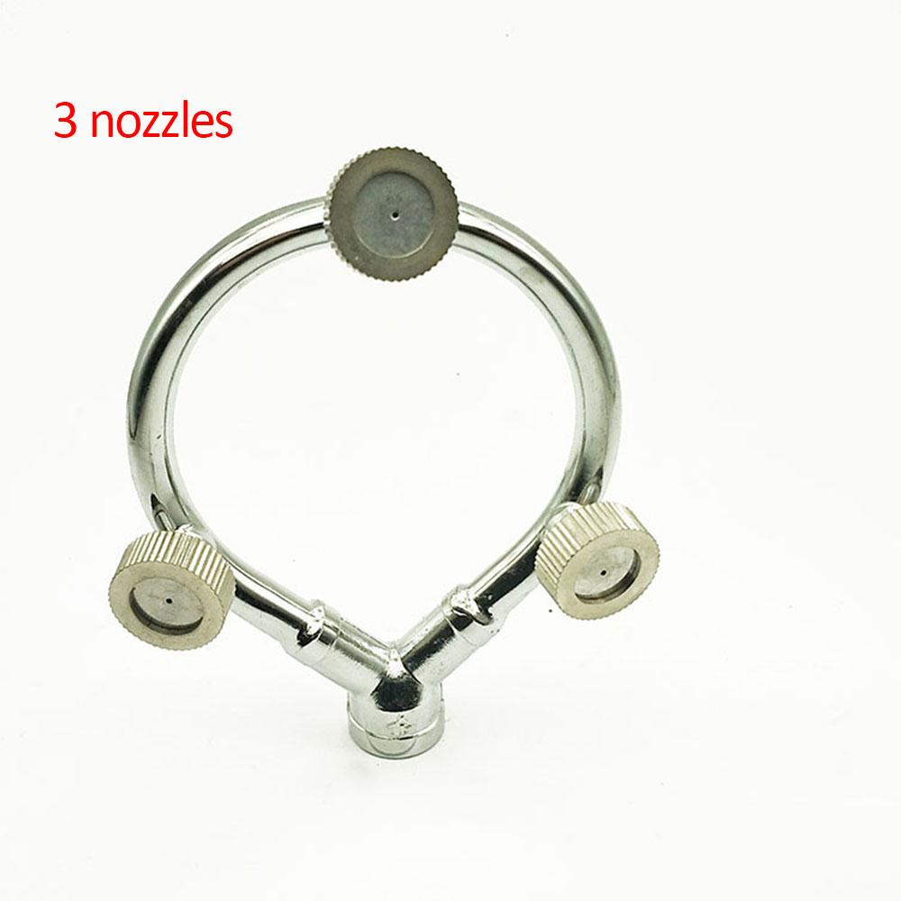 High Pressure Stainless Steel Ring Multi - Nozzle Nozzle - Efficient Spray Attachment for Garden Irrigation