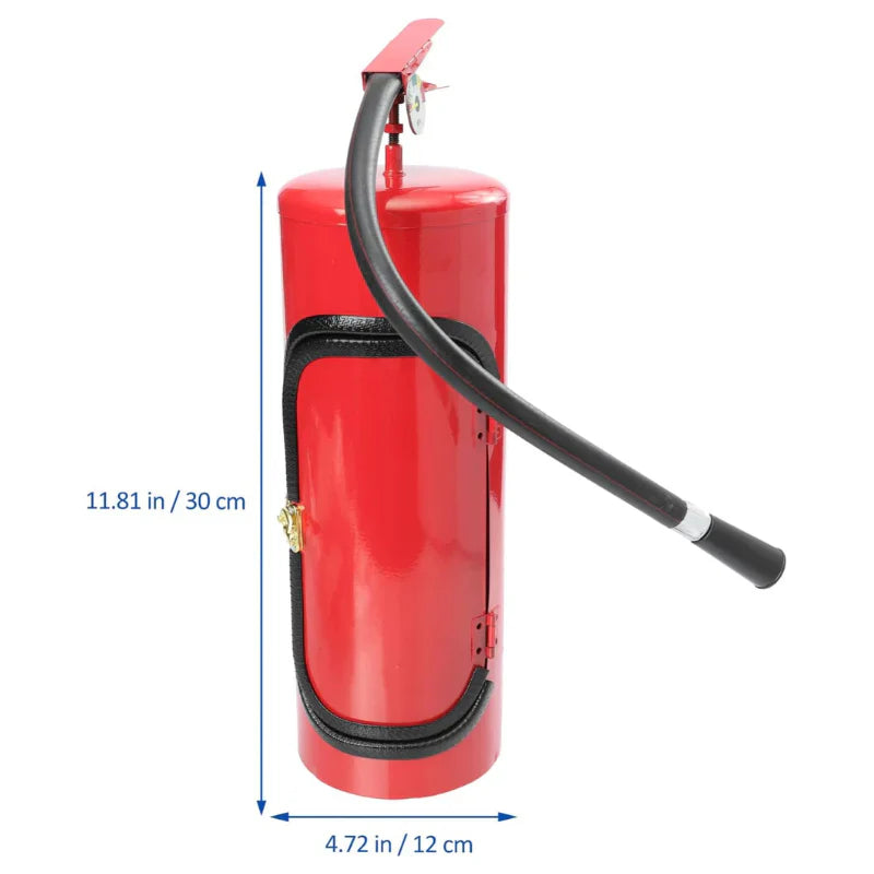 Original Stylish Bottle Holder in Fire Extinguisher Design - Practical and Decorative