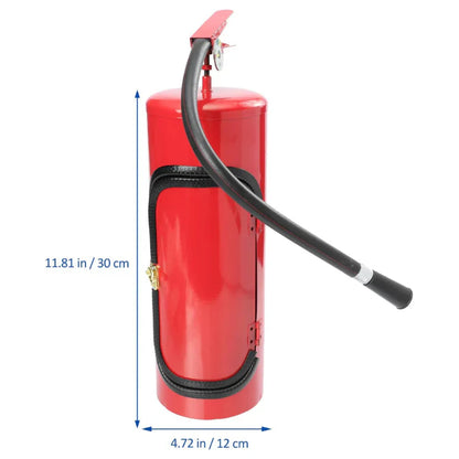 Original Stylish Bottle Holder in Fire Extinguisher Design - Practical and Decorative