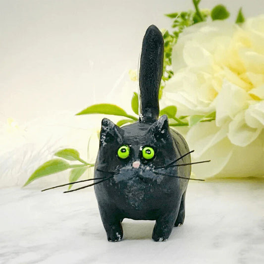 Handmade, Unique Cat Christmas Ornament