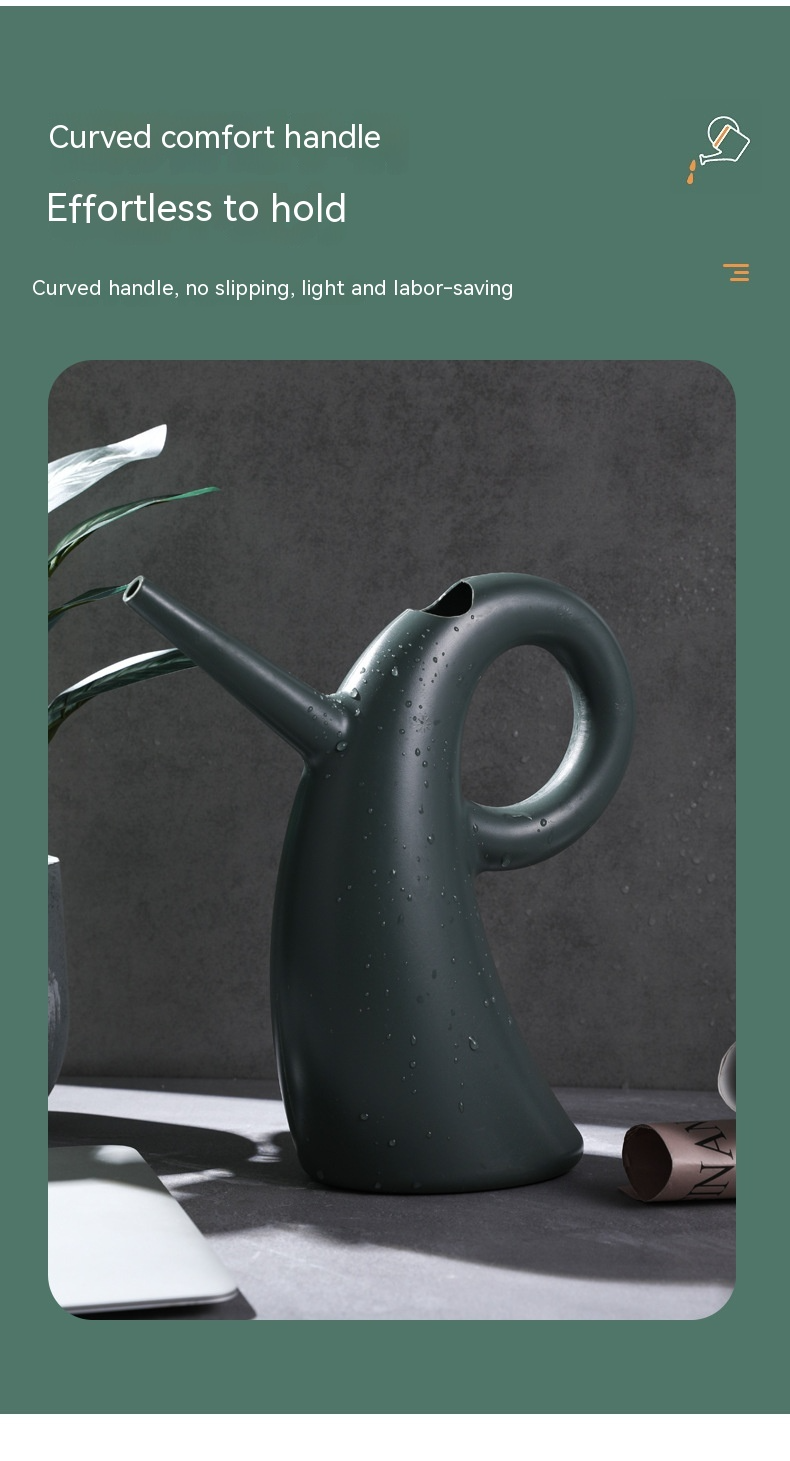 Pouring Basin with Extended Spout - Elegant Design for Precise Watering