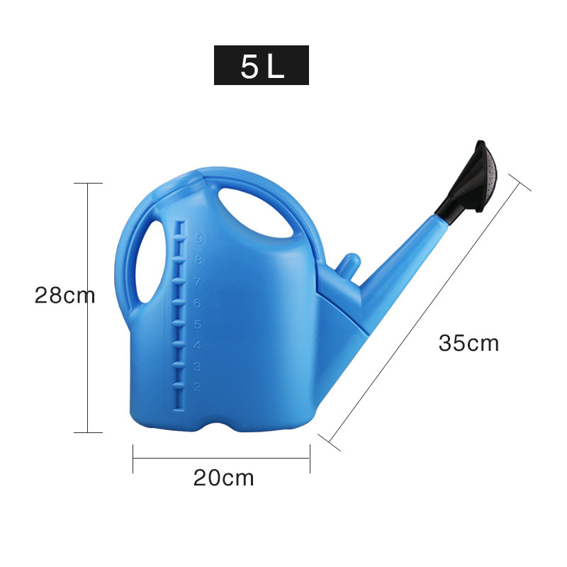 Watering Can with Large Capacity and Long Spout for Precise Watering and Plant Care