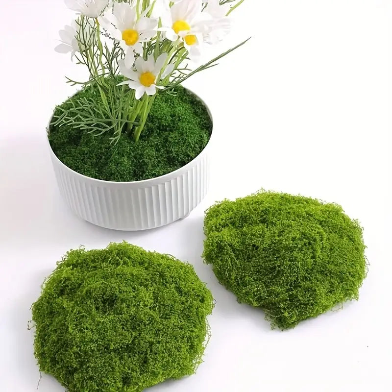 Moss Cover Piece - Moss Flake Ornament for Decoration and Landscaping