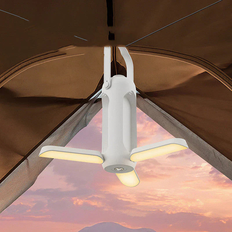 Versatile Portable Camping Lamp with Flexible Arms - for Tents and Outdoor Use