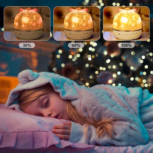 Magical Children's Room Lamp With Star Effect