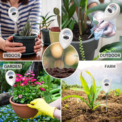 Soil Moisture Meter for Precise Moisture Measurement in Soil - Ideal for Plant Care