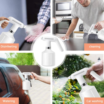 Electric Spray Bottle for Plants - Automatic Watering Can with Comfort Handle