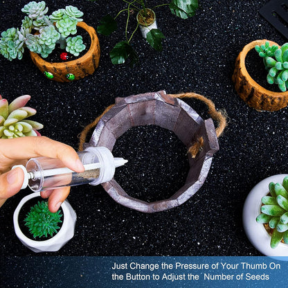 Seed Dispenser for Precise Sowing - Easy - to - Use Seed Hopper