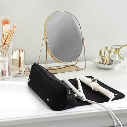 2-in-1 Hair Tool Travel Bag & Heat-Resistant Pad