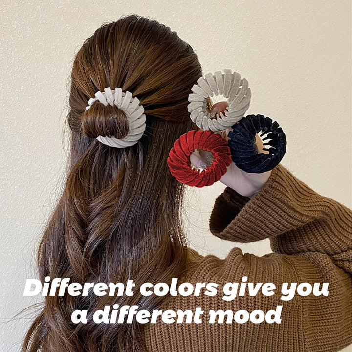Stylish Bird's Nest Hair Clips – Set of 3