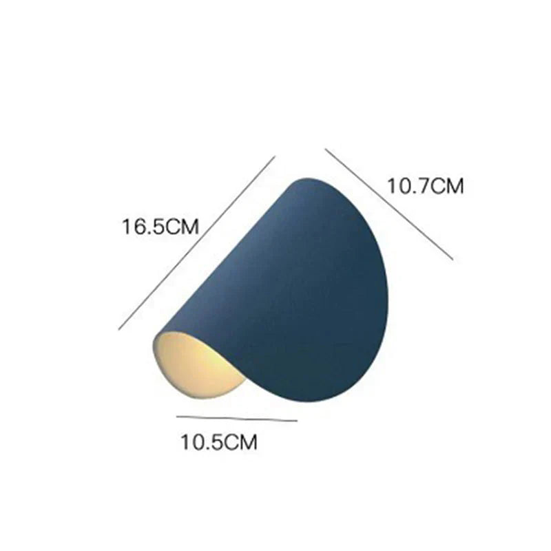 Modern Coloured Led Wall Light in a Stylish Design