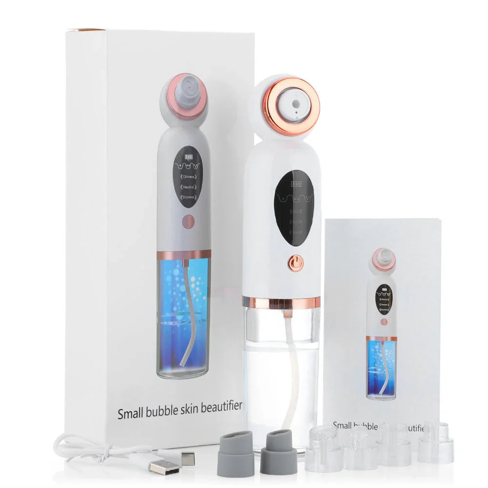 Blackhead Remover and Hydrodermabrasion Device
