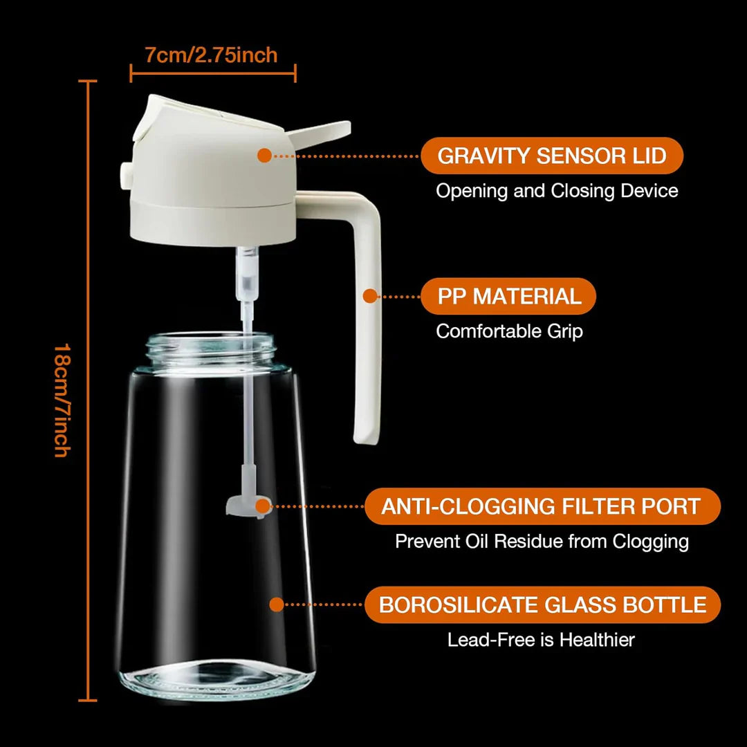 High-quality 2-in-1 Olive Oil Sprayer