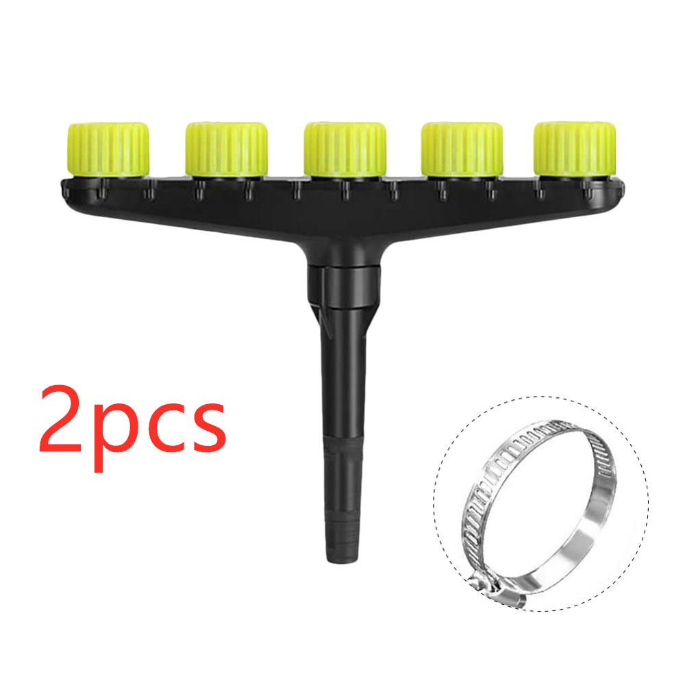 Multifunctional Garden Spray Nozzle with 3 and 5 - Hole Settings - for Watering and Garden Maintenance