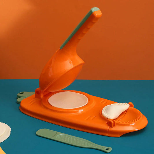 Dumpling Mould With Lever Mechanism For Quick And Even Dumplings