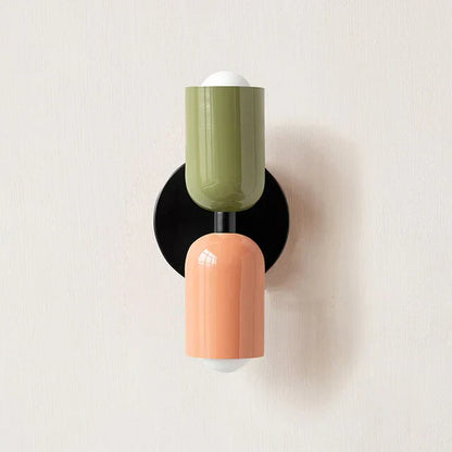 Dualglow Double Led Wall Lamp in a Modern Design - for Stylish Lighting