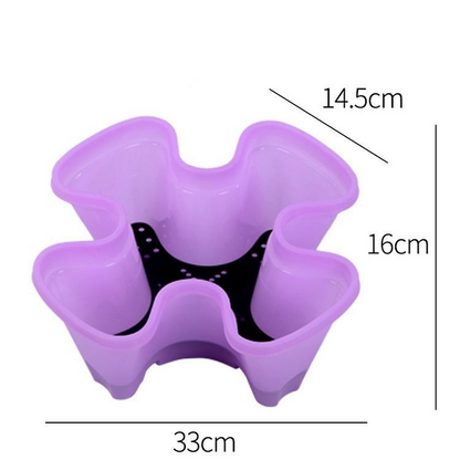 6 - Layer Vertical Plant Tower - Three - Dimensional Flower System for the Garden