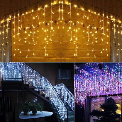 Atmospheric Icicle Fairy Lights