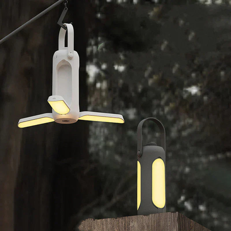 Versatile Portable Camping Lamp with Flexible Arms - for Tents and Outdoor Use