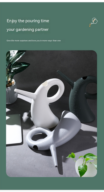 Pouring Basin with Extended Spout - Elegant Design for Precise Watering