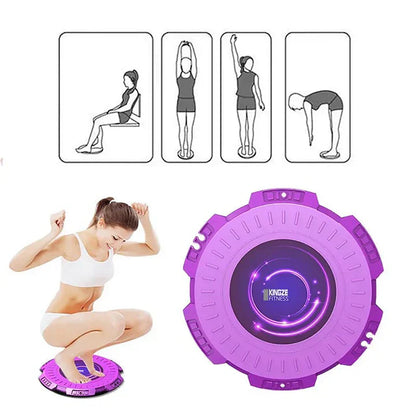 Compact And Effective Balance Board For The Waist