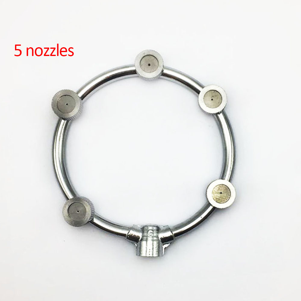 High Pressure Stainless Steel Ring Multi - Nozzle Nozzle - Efficient Spray Attachment for Garden Irrigation